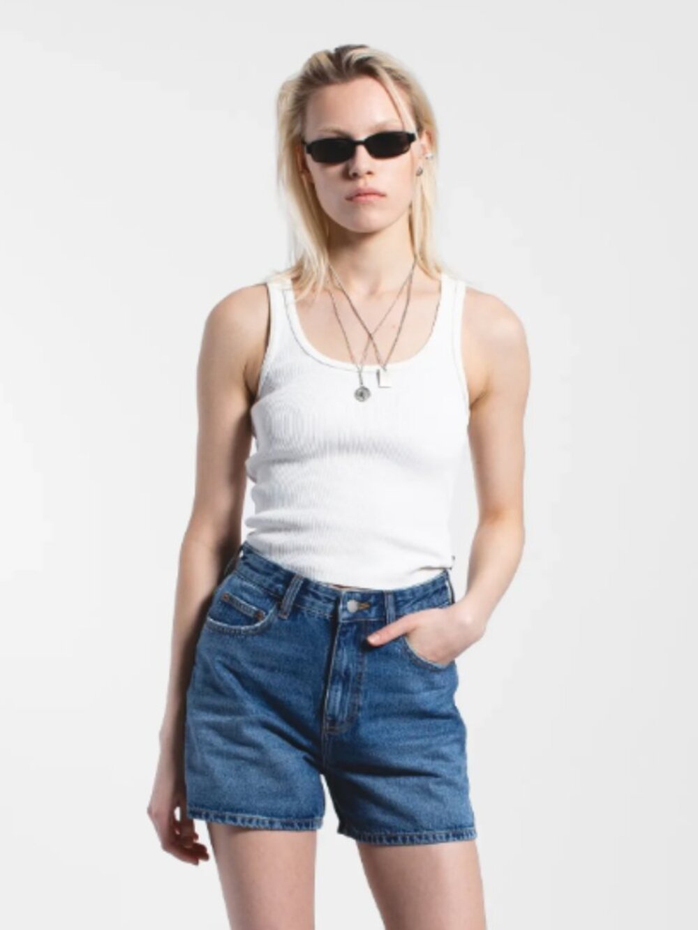 DR Denim | NWT Nora Wide Leg Denim Shorts Size 29